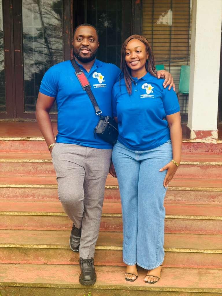 Mylestech team in Buea, Cameroon