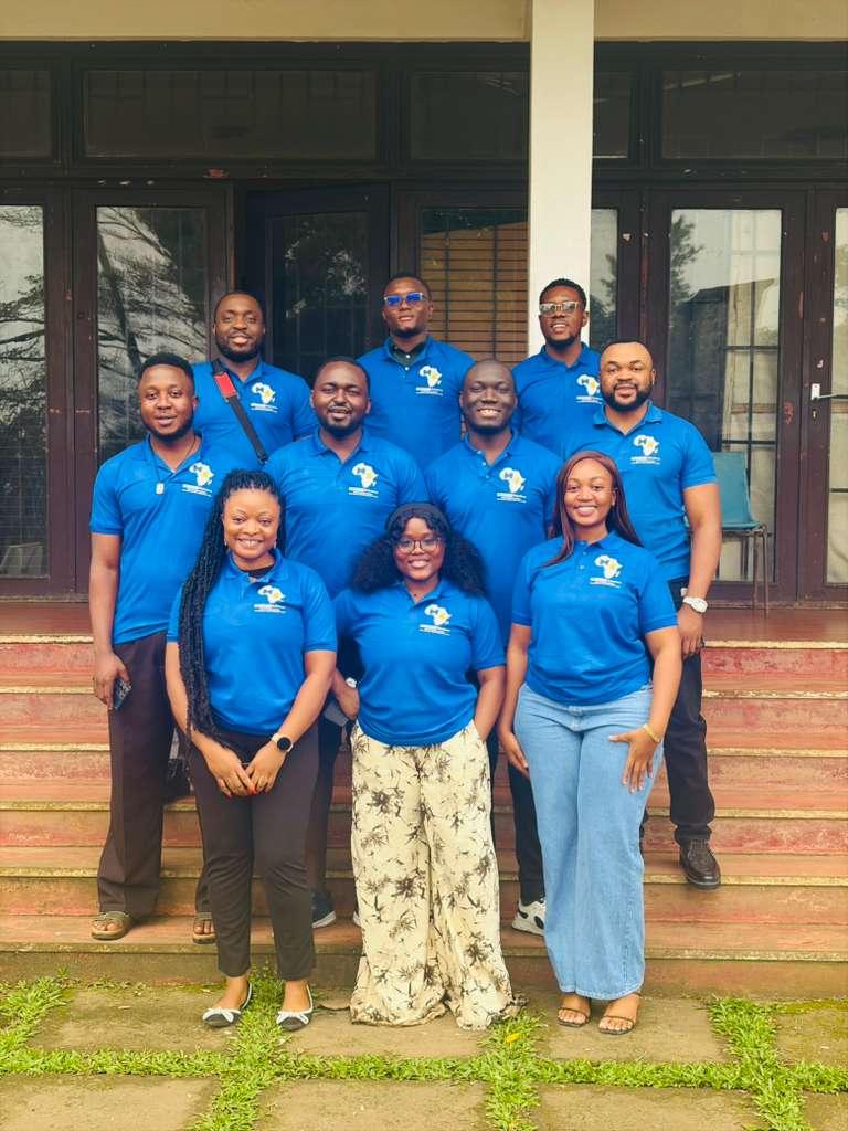Mylestech team in Buea, Cameroon